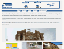 Tablet Screenshot of napoleoneimmobiliare.com